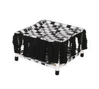 B Baosity Lit pour Cobaye, Tunnel pour Cobaye, Cage D'intérieur Spacieuse et Respirante, Accessoire pour Petits Animaux de Compagnie, Nid pour Cobayes et éc, Noir