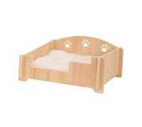 B Baosity Lit surélevé en Bois pour Chat, Résistant à l'usure, pour Chatons et Chiots, Idéal pour L'intérieur.