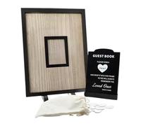 B Baosity Livre D'or de Mariage, Décoration de Mariage, Tableau D'affichage En Acrylique