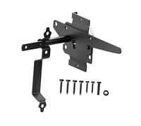 B Baosity Loquet de Portail Verrou de Porte Serrure de Clôture Moraillon de Sécurité Fermeture Automatique Robuste En Métal avec Levier à Gravité pour Une Sécu, Style B