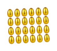 B Baosity Lot de 12 œufs de Pâques Rechargeables, Vides, En Plastique PP, Réutilisables pour Les Projets de Bricolage, Les Activités, La Décoration Intérieure E, 24 Pièces