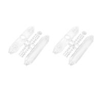 B Baosity Lot de 2 Boîtes de Jonction électriques Souterraines étanches IP68 avec Couvercle Transparent pour Câbles Extérieurs, En Polypropylène Résistant à La, M1