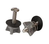 B Baosity Lot de 2 Boulons de Siège de Toilette Génériques, Accessoires Antidérapants, Pièces de Réparation Professionnelles
