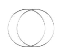 B Baosity Lot de 2 Cercles Floraux En Métal pour Macramé Rond. Un Objet Polyvalent et, Idéal pour Décorer Un Centre de Table Ou Une Table de Mariage, Diamètre 40 Cm