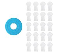 B Baosity Lot de 20 Bottines Jetables pour Chiens, avec Fermeture Personnalisable, pour Les Pattes des Petites Races, L