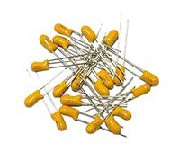 B Baosity Lot de 20 Cosses Au Tantale à 2 Broches, Résistantes, pour Produits de Communication, Applications Industrielles et Téléviseurs.