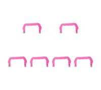B Baosity Lot de 6 Cages de Transport pour Chiens et Chats avec Poignée Amovible, Rose