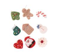 B Baosity Lot de 9 Jolis Pendentifs de Noël à Suspendre pour Les Mariages