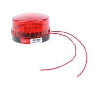 B Baosity Lumière Rouge LED Avertissement Flash Signal durgence en Forme Ronde Highlight 220V LED Alarme Signal Stroboscopique Lampe Davertissement
