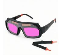 B Baosity Lunettes de Soudage Auto-obscurcissantes Lunettes pour Soudeur Filtrage Réactif Écran de Protection Obscurcissement, Nouveau Modèle De Lunettes + Sangle Élastique