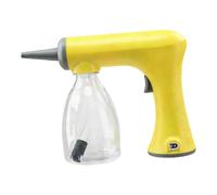 B Baosity Machine Moussante Permanente Cheveux Appareil à Bulles Électrique Outil Mousseur Coiffure Pro Fonction Vapeur Portable Convient Barbiers, Jaune