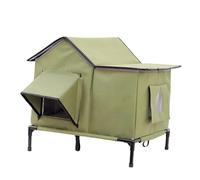 B Baosity Maison pour Extérieure Imperméable Antivents Oxford Abri Animaux Résistant Froid Rembourrage Amovible Convient à Cour Jardin Refuge Animaux, Coussinet Ordinaire