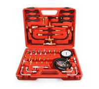 B Baosity Manomètre de Pression de Carburant Ensemble Test Compression Moteur Jauge Cylindre Outil avec Durites Raccords Alliage, TU-443 Manomètre De Pression De Carburant