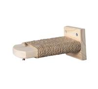 B Baosity Marche-Pieds Murale pour Chats, Perchoir de Fenêtre pour Chats, Griffoir, Mobilier pour Chatons, Griffes et Détente pour Chats, L