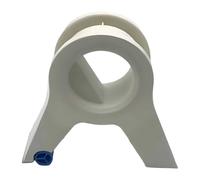 B Baosity Masking Tape Applicate Applicateur Ruban Peinture Outil Coupe Rapide Compact Accessoire DIY Prise Facile Poignée Ronde Application Continue Convient P, Blanc