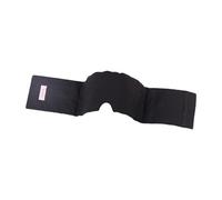 B Baosity Masque de Sommeil Pondéré pour Les Yeux Coussin de Repos avec Pression Douce Bandeau Relaxation Couvre-yeux En Verre Doux Lavable Convient Sommeil Voy, Noir