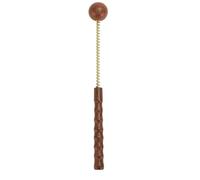 B Baosity Massage Marteau Teck Bois Masse Percussion Manuelle Massue Détente Accessoire Massage Maison Poignée Ergonomique Stable et Percussion Dynamique pour, Boule Ronde Wengé