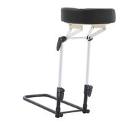 B Baosity Massage Top Kit Appui Tête Oreiller Visage Mémoire Support Réglable PU Ergonomique Pliable Adapté à La Convalescence Salon Cadeau, Gris