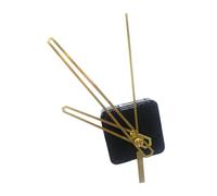 B Baosity Mécanisme de Remplacement Silencieux pour Horloge à DIY avec 3 Aiguilles pour Horloge à Broder, Axe Professionnel de 13 Mm, Filetage de 6 Mm, Main