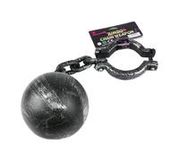 B Baosity Menottes d'halloween Fausse Chaîne de Condamné Accessoire de Scène Léger et Portable pour Un Costume de Prisonnier Adapté pour Les Fêtes et L, Poignets de Jambe