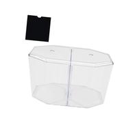 B Baosity Mini Aquarium de Bureau pour Betta, Boîte D'élevage Transparente, Incubateur, Bol pour Betta, Mini Aquarium pour Crevettes et