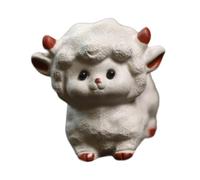 B Baosity Mini-moutons Décoratifs pour Collection de Thé, Debout