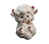 B Baosity Mini-moutons Décoratifs pour Collection de Thé, Mensonge