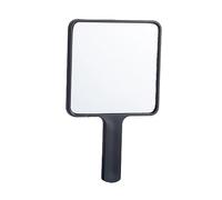 B Baosity Miroir à Main Compact Miroir de Courtoisie Miroirs de Rasage Portable Simple Face Petit Miroir de Maquillage Miroir de Poche pour Petite Amie Salle de, noir