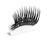 B Baosity Modèle de Cils Grand Modèle d'Affichage Extension de Cils Formation Enseignement Démonstration Accessoire Silicone Stable sur Base Adapté pour
