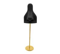 B Baosity Modèle de Nez Silicone Pratique Piercing Partie Souple Support Présentoir Bijoux Simulation Ornement Stable Résistant pour Exercice Formation Démonstr, noir