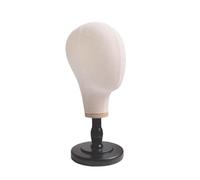 B Baosity Modèle de Tête de Mannequin, Modèle de Tête de Mannequin, Modèle Cosmétique, Affichage de Chapeau, Affichage de Style pour Casque, Lunettes, Chapeau D, socle noir