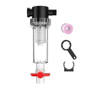 B Baosity Nettoyeur de Filetage Interne 1/2 Po pour Réservoir, Joint en Silicone Polyvalent, Accessoires Transparents, Eau Sédimentée, 40 Maille