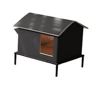 B Baosity Niche D'extérieur pour Chat Errant, Abri pour Chat Errant, en Tissu Oxford Chaud, Isolé et Résistant Aux Intempéries, Accessoires pour Animaux de