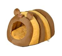 B Baosity Nid pour, Maisonnette pour Petits Animaux en Forme de, Niche Douce et Amovible pour Petits Chats, Chatons et Chiots D'intérieur, S