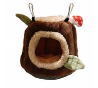 B Baosity Oiseau Hamac Peluche Refuge Suspendu Coussin Doux Installation Facile Chaleur pour Petits Animaux Adapté pour Oiseaux de Compagnie Chambre Intérieure, M