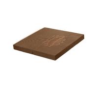 B Baosity Oreiller de Méditation Pliable de Qualité Supérieure, Coussin D'assise pour Chaise, Canapé, Sol Ou Balcon, Brun