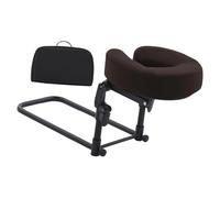 B Baosity Oreiller Facial Matelas Massage Kit Repose-tête Multifonction Réglable En Hauteur et Angle Soutien Ergonomique Mousse Mémoire Utilisable pour C, CafÉ