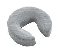 B Baosity Oreiller Visage Salon pour Table Massage Coussin Mémoire de Forme Soutien Cou Universel Design Ergonomique Tissu Respirant Adapté Aux Soins Esthétique, Gris
