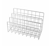 B Baosity Organisateur de Bureau Porte-Livres Mobilier Range-Dossier Plateau Fer Esthétique Épurée Convient au Bureau Salle d'Étude Cabinet, L