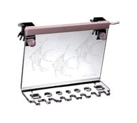 B Baosity Organisateur D'outils, Support Mural Pratique pour Peinture Acrylique à Poissons, pour Les Pinces à épiler, Poisson-Ange