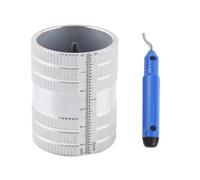B Baosity Outil Industriel de Débavurage pour, Ensemble D Outils D Ébavurage Avec Graduation, Capacité 6-36mm, Incluant Outil Manuel