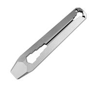 B Baosity Outil Multifonction Clé à Molette de Poche Tournevis Gadget D'Extérieur Outil de Survie Compact et Robuste Adapté pour Les Activités de Plein Air et, 10x2cm
