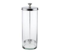 B Baosity Outil Portatif Clair De Manucure De Salon De Barbier Désinfectant Le Pot En Verre Désinfectant Durable - Clair, L