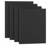 B Baosity Panneau Composite Matériau Feuille Plaque Plaquette Thermoformable pour Cintrage à Chaud Haute Résilience Usinable et sans Effort Convient aux, Noir