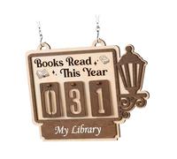 B Baosity Panneau de Rappel de Lecture, Affichage de Rappel de Lecture pour Bureau, étagère, Amateur de Livres