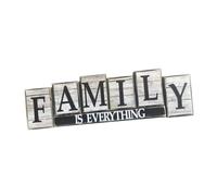 B Baosity Panneau Familial Rustique En Bois Autoportant pour Chambre à Coucher, Cheminée, Salon