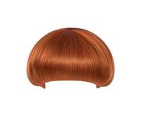 B Baosity Perruque Synthétique | Style Rétro s Années 70, Perruque bowl, Soyeuse, pr Halloween, s, Adultes, Orange