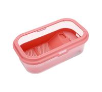B Baosity Petit Terrarium pour et Reptiles avec Plateforme Chauffante Amovible, Décoration Intérieure, Habitat Idéal pour Petites Créatures et, L Pink