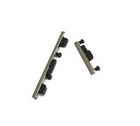 B Baosity Pièce De Rechange pour Motorola Moto G4 / G4 XT1624 XT1622 Côté Volume/Touche Alimentation - Argenté