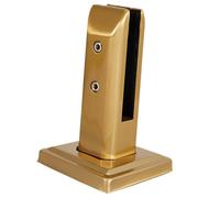 B Baosity Pince En Verre Assemblage Fixation Support Rampe Accessoire Inoxydable Installation Simplifiée Adaptée Main Courante Escalier Véranda Extérieur, or